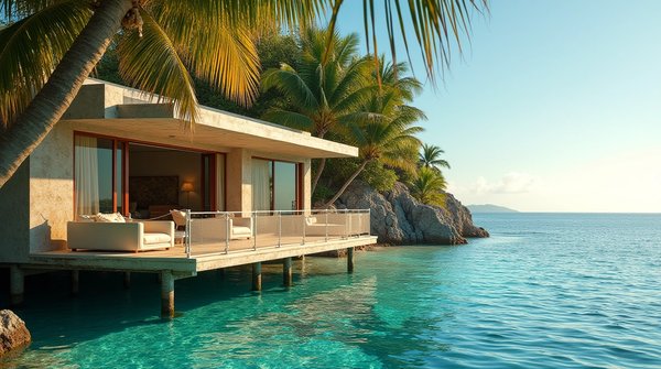 Villas les pieds dans l'eau : vivre la mer au quotidien à l'Île maurice